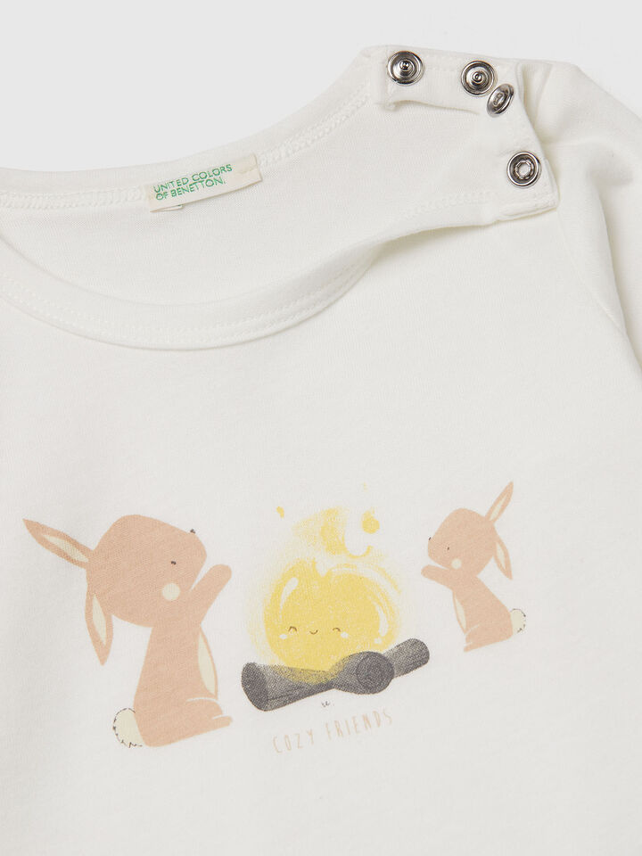 T-SHIRT L/S Recién nacidos image number 3